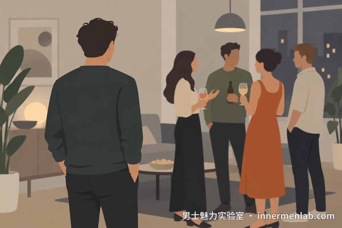 内向男生在聚会上怎么不当隐形人:3 个低门槛的参与动作